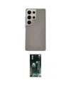 ieg™ Galaxy S24 Ultra Kılıf Eksen Prime - Siyah 360 Mat Full Body Arka Koruyucu