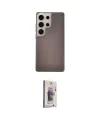 ieg™ Galaxy S24 Ultra Kılıf Eksen Prime - Siyah Bilvis 3D Cam Ekran Koruyucu
