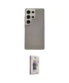 ieg™ Galaxy S24 Ultra Kılıf Eksen Prime - Siyah Bilvis 3D Cam Ekran Koruyucu