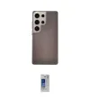 ieg™ Galaxy S24 Ultra Kılıf Eksen Prime - Siyah Durable Full Glue Curved Hayalet Cam
