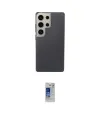 ieg™ Galaxy S24 Ultra Kılıf Eksen Prime - Siyah Durable Full Glue Curved Hayalet Cam