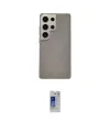 ieg™ Galaxy S24 Ultra Kılıf Eksen Prime - Siyah Durable Full Glue Curved Hayalet Cam