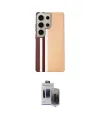 ieg™ Galaxy S24 Ultra Kılıf Eksen Prime - Siyah Vanessa Magic Hayalet Cam