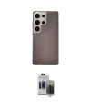 ieg™ Galaxy S24 Ultra Kılıf Eksen Prime - Siyah Vanessa Magic Hayalet Cam