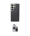 ieg™ Galaxy S24 Ultra Kılıf Eksen Prime - Siyah Vanessa Magic Hayalet Cam