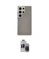 ieg™ Galaxy S24 Ultra Kılıf Eksen Prime - Siyah Vanessa Magic Hayalet Cam