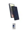 ieg™ Galaxy S24 Ultra Kılıf İz Işık Koleksiyonu - Siyah Durable Full Glue Curved Cam
