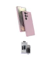 ieg™ Galaxy S24 Ultra Kılıf İz Işık Koleksiyonu - Siyah Vanessa Magic Hayalet Cam
