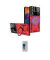 ieg™ Galaxy S24 Ultra Kılıf Kıvılcım Modern Serisi - Siyah Durable Full Glue Curved Cam