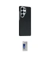 ieg™ Galaxy S24 Ultra Kılıf Kozmos Klasik Prime - Siyah Durable Full Glue Curved Hayalet Cam
