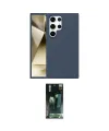 ieg™ Galaxy S24 Ultra Kılıf Kozmos Yansıma Özel Seri - Şeffaf 360 Full Body Arka Koruyucu