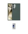 ieg™ Galaxy S24 Ultra Kılıf Kozmos Yansıma Özel Seri - Siyah Durable Full Glue Curved Cam