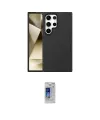 ieg™ Galaxy S24 Ultra Kılıf Kozmos Yansıma Özel Seri - Siyah Durable Full Glue Curved Cam