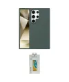 ieg™ Galaxy S24 Ultra Kılıf Kozmos Yansıma Özel Seri - Siyah Polymer Nano Ekran Koruyucu