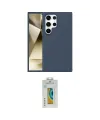 ieg™ Galaxy S24 Ultra Kılıf Kozmos Yansıma Özel Seri - Siyah Polymer Nano Ekran Koruyucu