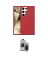ieg™ Galaxy S24 Ultra Kılıf Kozmos Yansıma Özel Seri - Siyah Vanessa Magic Hayalet Cam