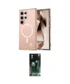 ieg™ Galaxy S24 Ultra Kılıf Nova Asil Prime - Siyah 360 Mat Full Body Arka Koruyucu