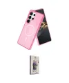 ieg™ Galaxy S24 Ultra Kılıf Nova Asil Prime - Siyah Bilvis 3D Cam Ekran Koruyucu