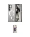 ieg™ Galaxy S24 Ultra Kılıf Nova Asil Prime - Siyah Bilvis 3D Cam Ekran Koruyucu