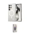 ieg™ Galaxy S24 Ultra Kılıf Nova Asil Prime - Siyah Bilvis 3D Cam Ekran Koruyucu