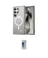 ieg™ Galaxy S24 Ultra Kılıf Nova Asil Prime - Siyah Durable Full Glue Curved Hayalet Cam