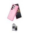 ieg™ Galaxy S24 Ultra Kılıf Nova Asil Prime - Siyah Vanessa Magic Hayalet Cam