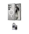 ieg™ Galaxy S24 Ultra Kılıf Nova Asil Prime - Siyah Vanessa Magic Hayalet Cam