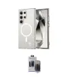 ieg™ Galaxy S24 Ultra Kılıf Nova Asil Prime - Siyah Vanessa Magic Hayalet Cam