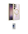 ieg™ Galaxy S24 Ultra Kılıf Nova Işık Özel Seri - Siyah Durable Full Glue Curved Cam