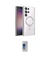 ieg™ Galaxy S24 Ultra Kılıf Nova Işık Özel Seri - Siyah Durable Full Glue Curved Cam