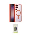 ieg™ Galaxy S24 Ultra Kılıf Nova Işık Özel Seri - Siyah Joko Magic 5D Hayalet Cam