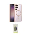 ieg™ Galaxy S24 Ultra Kılıf Nova Işık Özel Seri - Siyah Joko Magic 5D Hayalet Cam