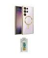 ieg™ Galaxy S24 Ultra Kılıf Nova Işık Özel Seri - Siyah Polymer Nano Ekran Koruyucu