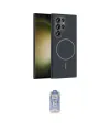 ieg™ Galaxy S24 Ultra Kılıf Siluet Doku Özel Seri - Siyah Joko Magic 5D Cam