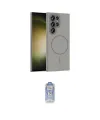 ieg™ Galaxy S24 Ultra Kılıf Siluet Doku Özel Seri - Siyah Joko Magic 5D Cam
