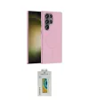 ieg™ Galaxy S24 Ultra Kılıf Siluet Doku Özel Seri - Siyah Polymer Nano Ekran Koruyucu