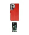 ieg™ Galaxy S24 Ultra Kılıf Siluet Işık Serisi - Şeffaf 360 Full Body Arka Koruyucu
