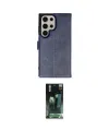 ieg™ Galaxy S24 Ultra Kılıf Siluet Işık Serisi - Şeffaf 360 Full Body Arka Koruyucu