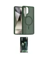 ieg™ Galaxy S24 Ultra Kılıf Siluet Minimal Prime - Şeffaf 360 Full Body Arka Koruyucu