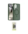 ieg™ Galaxy S24 Ultra Kılıf Siluet Minimal Prime - Siyah Joko Magic 5D Hayalet Cam