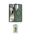 ieg™ Galaxy S24 Ultra Kılıf Siluet Minimal Prime - Siyah Polymer Nano Ekran Koruyucu