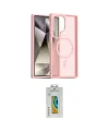 ieg™ Galaxy S24 Ultra Kılıf Siluet Minimal Prime - Siyah Polymer Nano Ekran Koruyucu