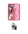 ieg™ Galaxy S24 Ultra Kılıf Siluet Minimal Prime - Siyah Vanessa Magic Hayalet Cam