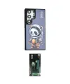 ieg™ Galaxy S24 Ultra Kılıf Siluet Modern Özel Seri - Şeffaf 360 Full Body Arka Koruyucu
