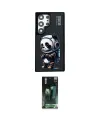 ieg™ Galaxy S24 Ultra Kılıf Siluet Modern Özel Seri - Şeffaf 360 Full Body Arka Koruyucu