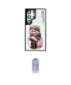 ieg™ Galaxy S24 Ultra Kılıf Siluet Modern Özel Seri - Siyah Joko Magic 5D Cam