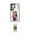 ieg™ Galaxy S24 Ultra Kılıf Siluet Modern Özel Seri - Siyah Joko Magic 5D Hayalet Cam
