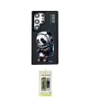 ieg™ Galaxy S24 Ultra Kılıf Siluet Modern Özel Seri - Siyah Joko Magic 5D Hayalet Cam