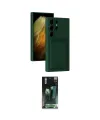 ieg™ Galaxy S24 Ultra Kılıf Vadi Çizgi Prime - Siyah 360 Mat Full Body Arka Koruyucu