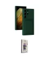 ieg™ Galaxy S24 Ultra Kılıf Vadi Çizgi Prime - Siyah Bilvis 3D Cam Ekran Koruyucu